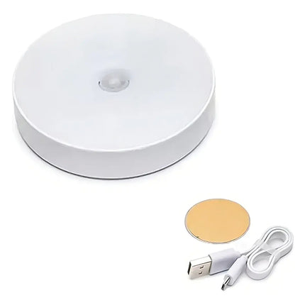 Luz Led Inteligente Inducción Night Light 3000 Lm Recargable 800 Mah Blanco