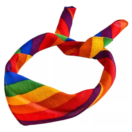 Pañoleta Lgtb Bandanas Arcoiris Orgullo Lgtb Pride Gay 50cms