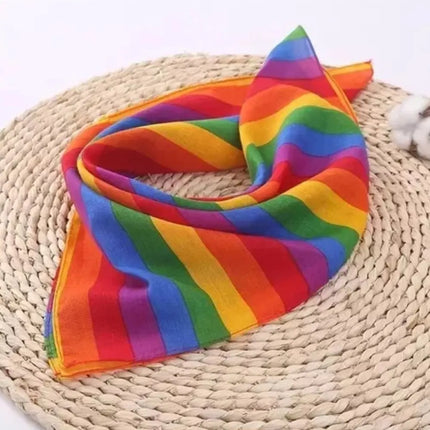 Pañoleta Lgtb Bandanas Arcoiris Orgullo Lgtb Pride Gay 50cms