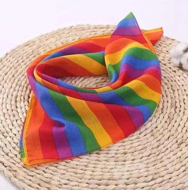 Pañoleta Lgtb Bandanas Arcoiris Orgullo Lgtb Pride Gay 50cms