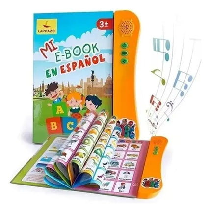 Mi Primer Libro De Aprendizaje Interactivo Juguete Para Niño Naranja