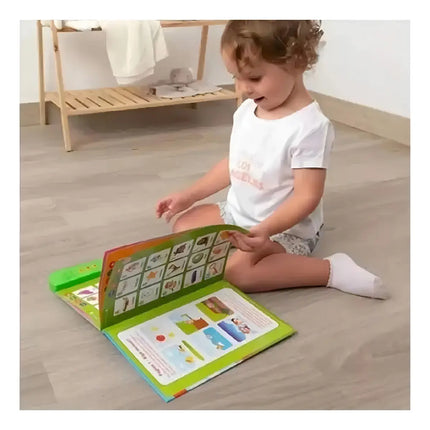 Mi Primer Libro De Aprendizaje Interactivo Juguete Para Niño Naranja