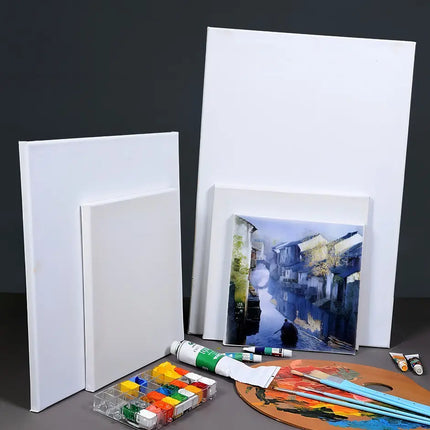 Bastidor Para Pintar De Madera Con Lienzo De Tela 40x30cm