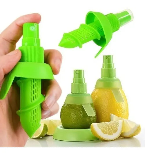 Pack 2 Exprimidor Jugo De Limón, Rociador Spray Alcuza