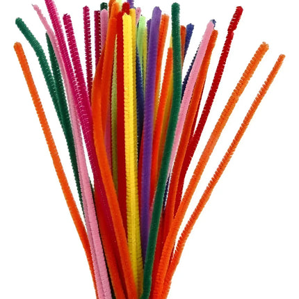 Limpia Pipa 30 Cm - 100 Unidades Colores Surtidos, Arte Surtidos