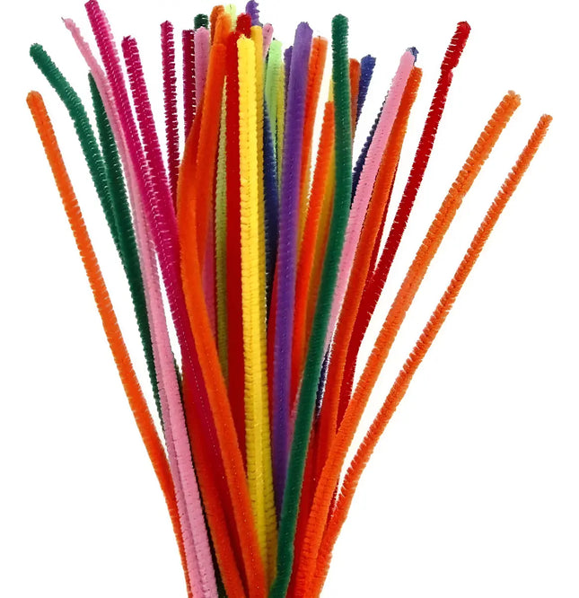 Limpia Pipa 30 Cm - 100 Unidades Colores Surtidos, Arte Surtidos