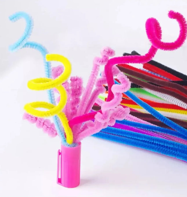Limpia Pipa 30 Cm - 100 Unidades Colores Surtidos, Arte Surtidos