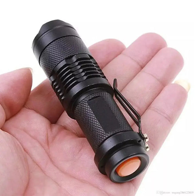 Linterna Uv Ultravioleta Led , Con Zoom, Usa Pilla Aa, Metal