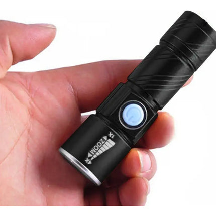 Linterna Uv Ultravioleta Led Recargable Usb Detector Billete