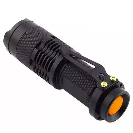 Linterna Uv Ultravioleta Led , Con Zoom, Usa Pilla Aa, Metal