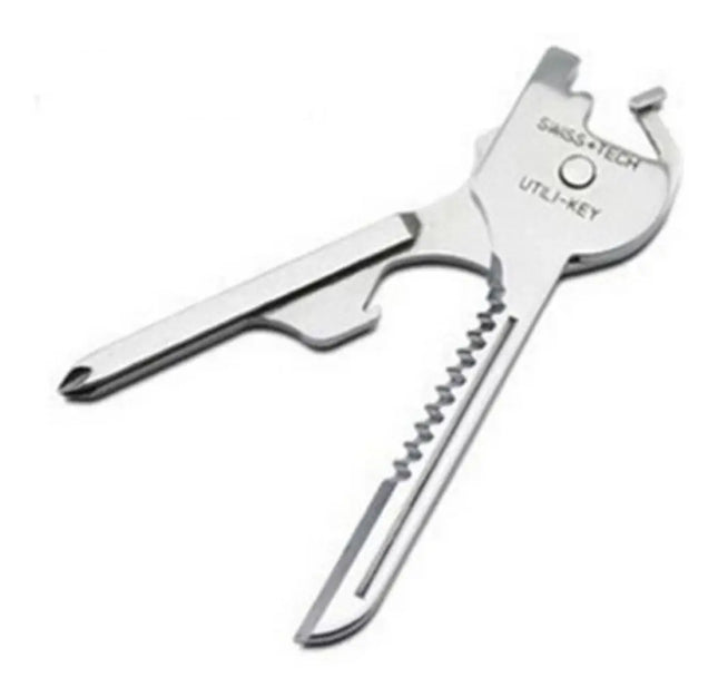 Llave 6 En 1 Portátil Multiherramienta Multiuso Llavero Key