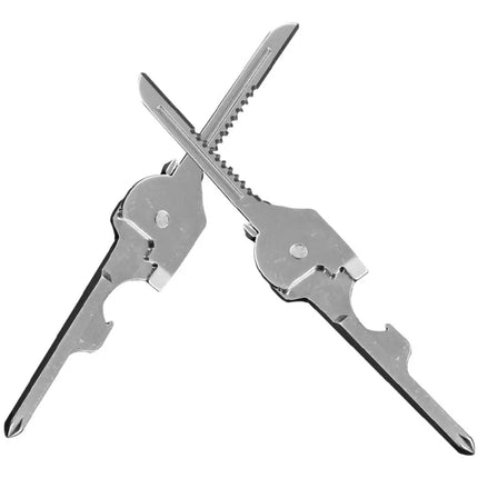 Llave 6 En 1 Portátil Multiherramienta Multiuso Llavero Key