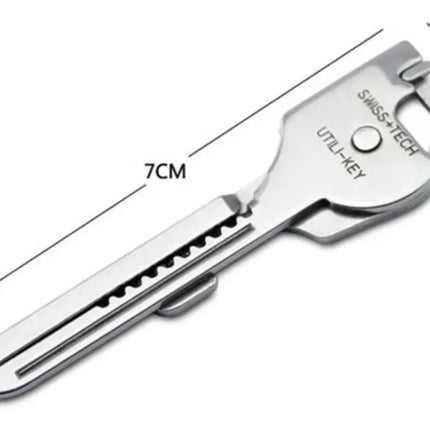 Llave 6 En 1 Portátil Multiherramienta Multiuso Llavero Key