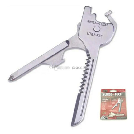 Llave 6 En 1 Portátil Multiherramienta Multiuso Llavero Key