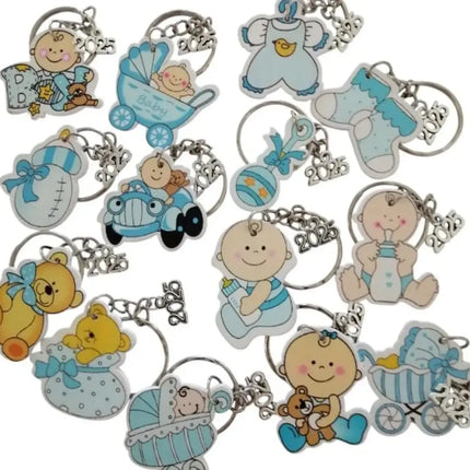 65 Llaveros Recuerdo Souvenirs Bautizo, Baby Shower