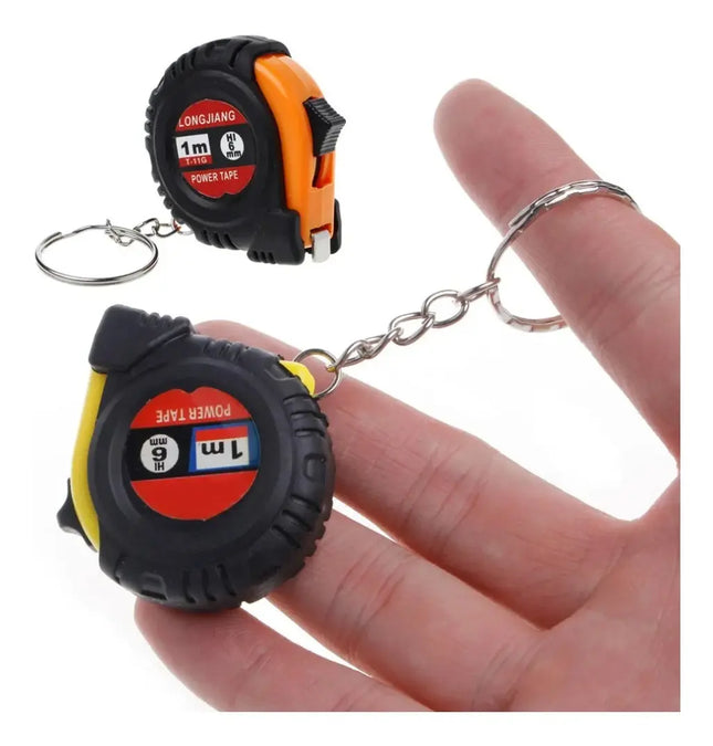 1 Llavero Huincha Medir 1mt 3.5 X 3.5cms, Metro, Surtidas