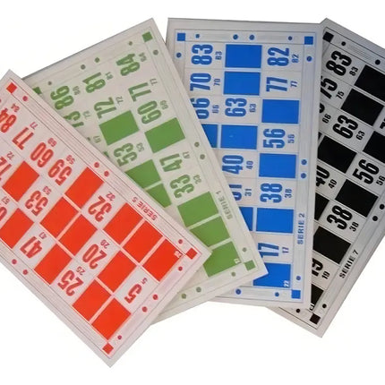 Juego Lotería Lota Bingo Clásico Números De Madera
