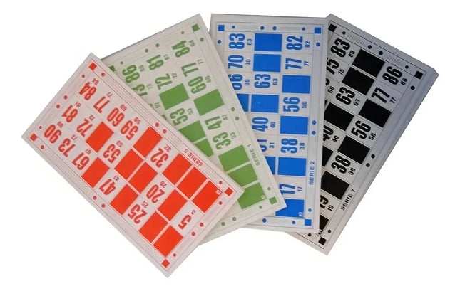 Juego Lotería Lota Bingo Clásico Números De Madera
