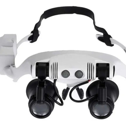 Lentes Tipo Joyero Lupa Aumento Luz Led 10x A 25x