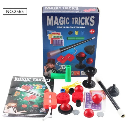 Set De Magia, 35 Trucos De Mago Con Varita, Niños O Adultos.