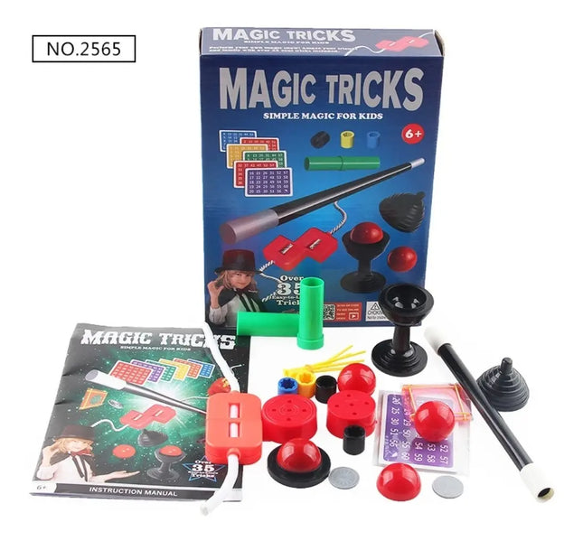 Set De Magia, 35 Trucos De Mago Con Varita, Niños O Adultos.