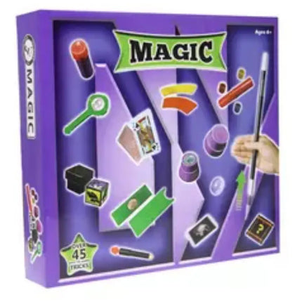 Juego De Magia 45 Trucos Clásicos, Para Niños + Video Qr
