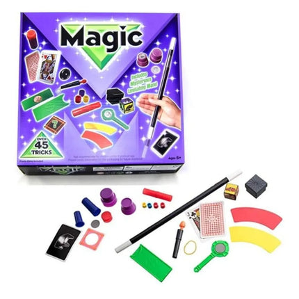 Juego De Magia 45 Trucos Clásicos, Para Niños + Video Qr