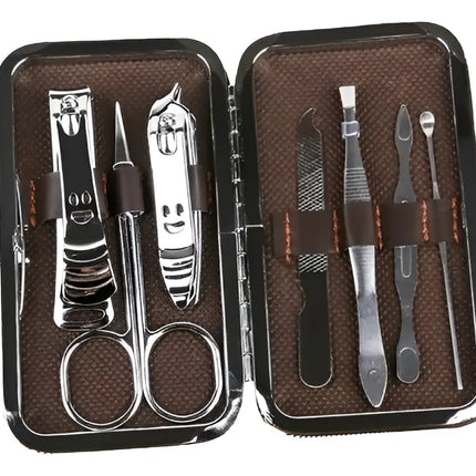Set De Corta Uñas 7 Piezas Cuidado Personal Manicure