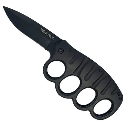 Manopla Hibrida Con Cuchillo Black Inferno Semi Automática