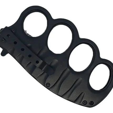 Manopla Hibrida Con Cuchillo Black Inferno Semi Automática