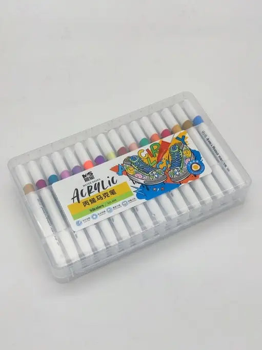 Lápices Acrílicos Marcadores 48 Colores Acrylic Paint Marker