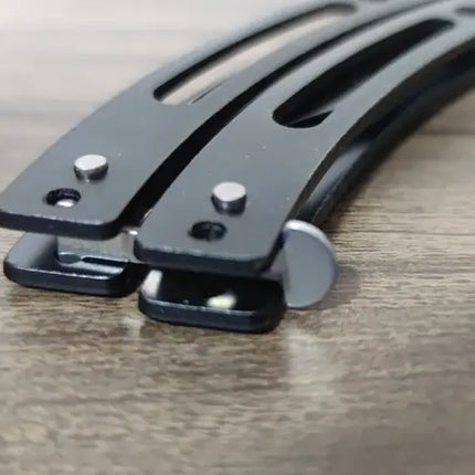 Cuchillo Tipo Mariposa, Ideal Para Camping, Trucos, Balison Negro CURVO