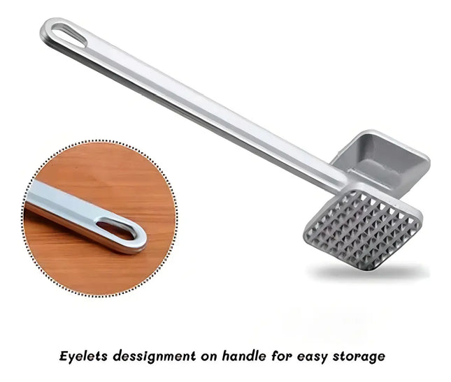 Martillo Pequeño De Aluminio Para Ablandar La Carne Rosa Lite Rosa lite