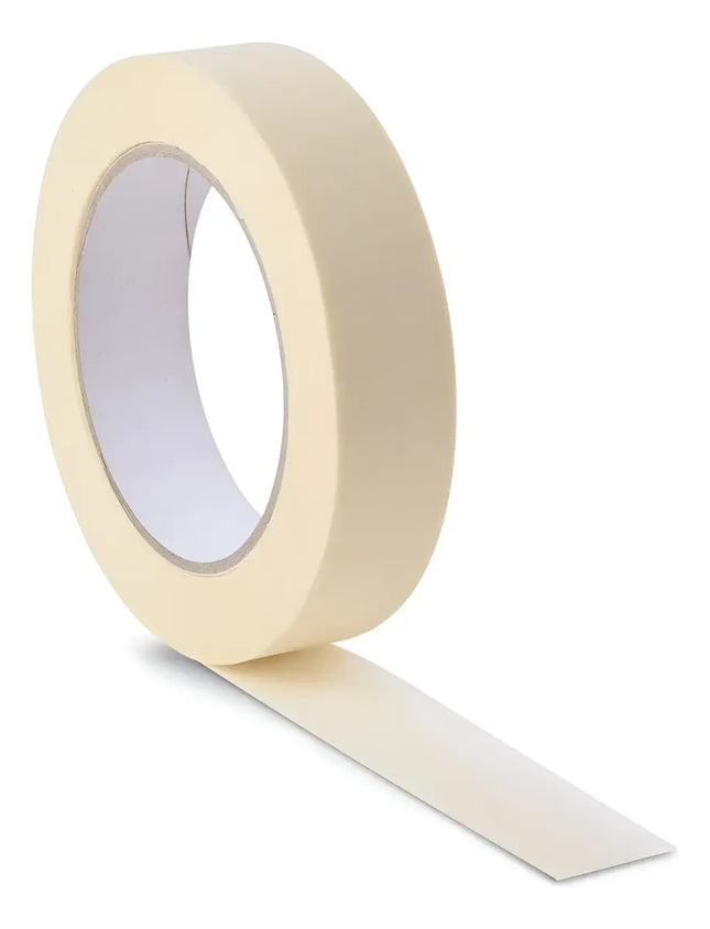 2 X Cinta Masking Tape 24mm X 20 Mts, Cinta Papel Enmascarar CRUDO