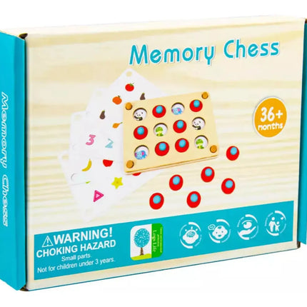 Juego Memorice De Madera Montessori Tarjetas Intercambiables