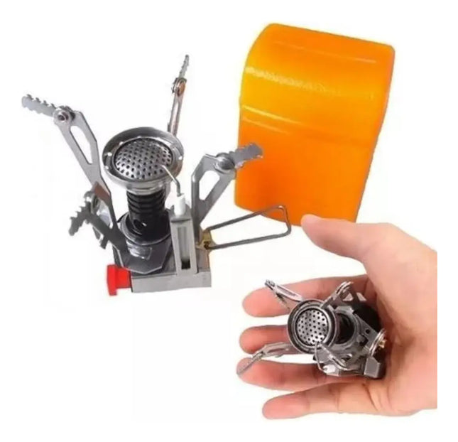 Mini Cocinilla Camping Portátil Llavero A Gas Outdoor