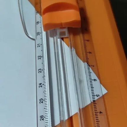 Mini Guillotina Manual Cutter 29cms, Corta Papel Hojas, Foto