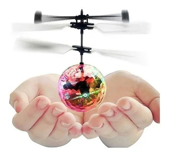 Mini Drone Pelota Voladora Con Sensor, Esfera Flying Ball Multicolor
