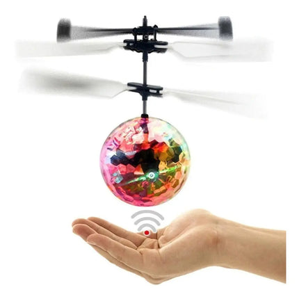Mini Drone Pelota Voladora Con Sensor, Esfera Flying Ball Multicolor