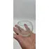 Mini Pecera Vidrio Porta Vela, 250ml, 6x8cmsv