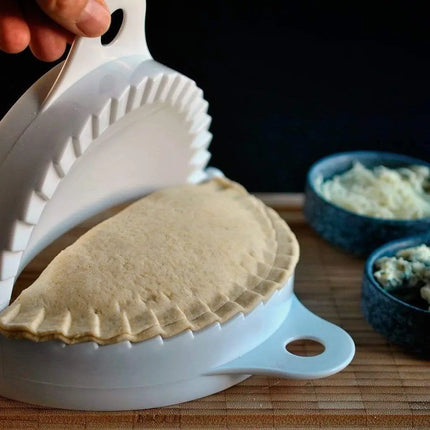 Molde Para Empanadas Pack 3 Unidades Preparar Hacer Empanada Blanco / 10 cm / 3 cm / 10 cm / 10 cm