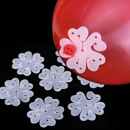 12 X Base Clip Molde Plástico Para Hacer Flores De Globos