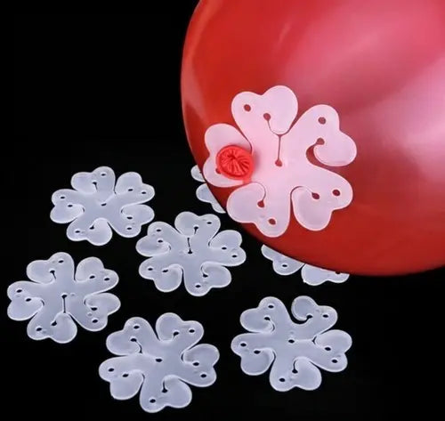 12 X Base Clip Molde Plástico Para Hacer Flores De Globos