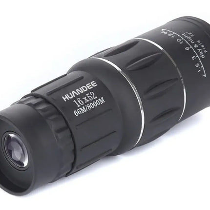 Lente Monocular Comet Binoculares De Largo Alcance 16x52mm Negro