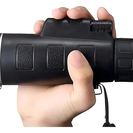 Monocular Hd Binoculares Profesional Zoom 35x50 + Estuche Negro