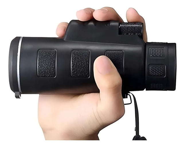 Monocular Hd Binoculares Profesional Zoom 35x50 + Estuche Negro