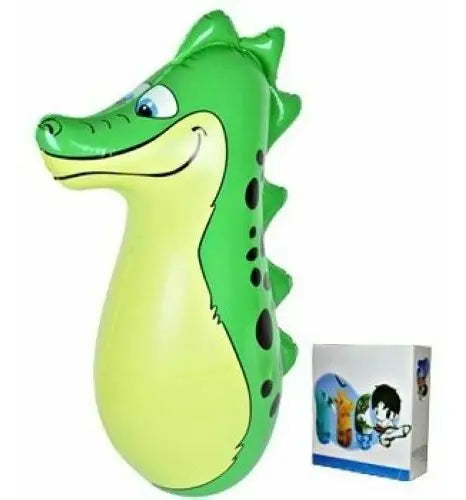 Mono Porfiado Inflable Grande 91cms Boxeo Niños Cocodrilo
