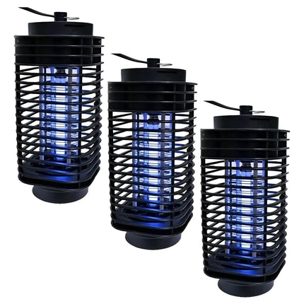 3x Lampara Uv Mata Mosquitos Insecto Repelente Moscas Zancudo