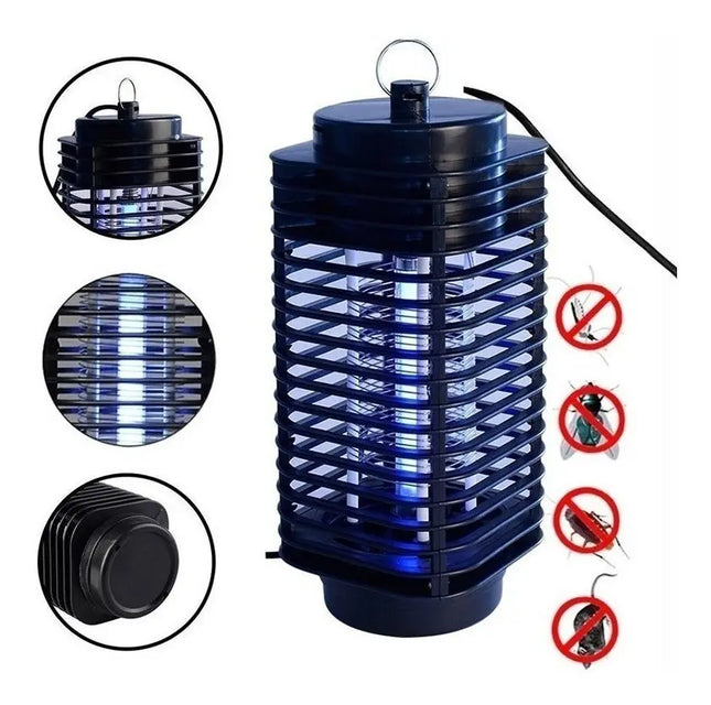 3x Lampara Uv Mata Mosquitos Insecto Repelente Moscas Zancudo