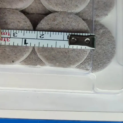 40 X Almohadilla Protectora Para Muebles Sillas Base 22mm Gris